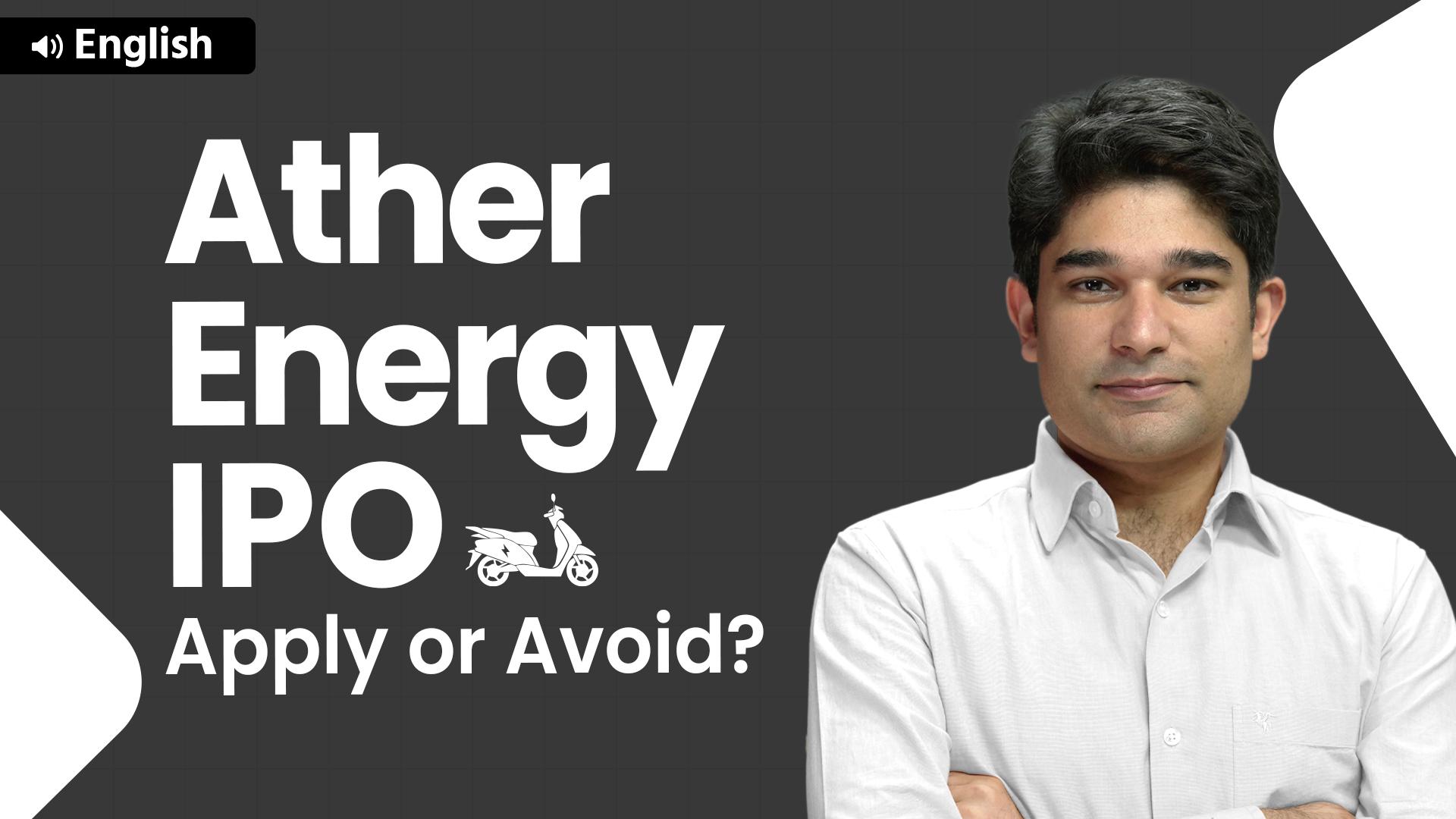 Picture of Ather Energy Ltd IPO – A Detailed Analysis – English