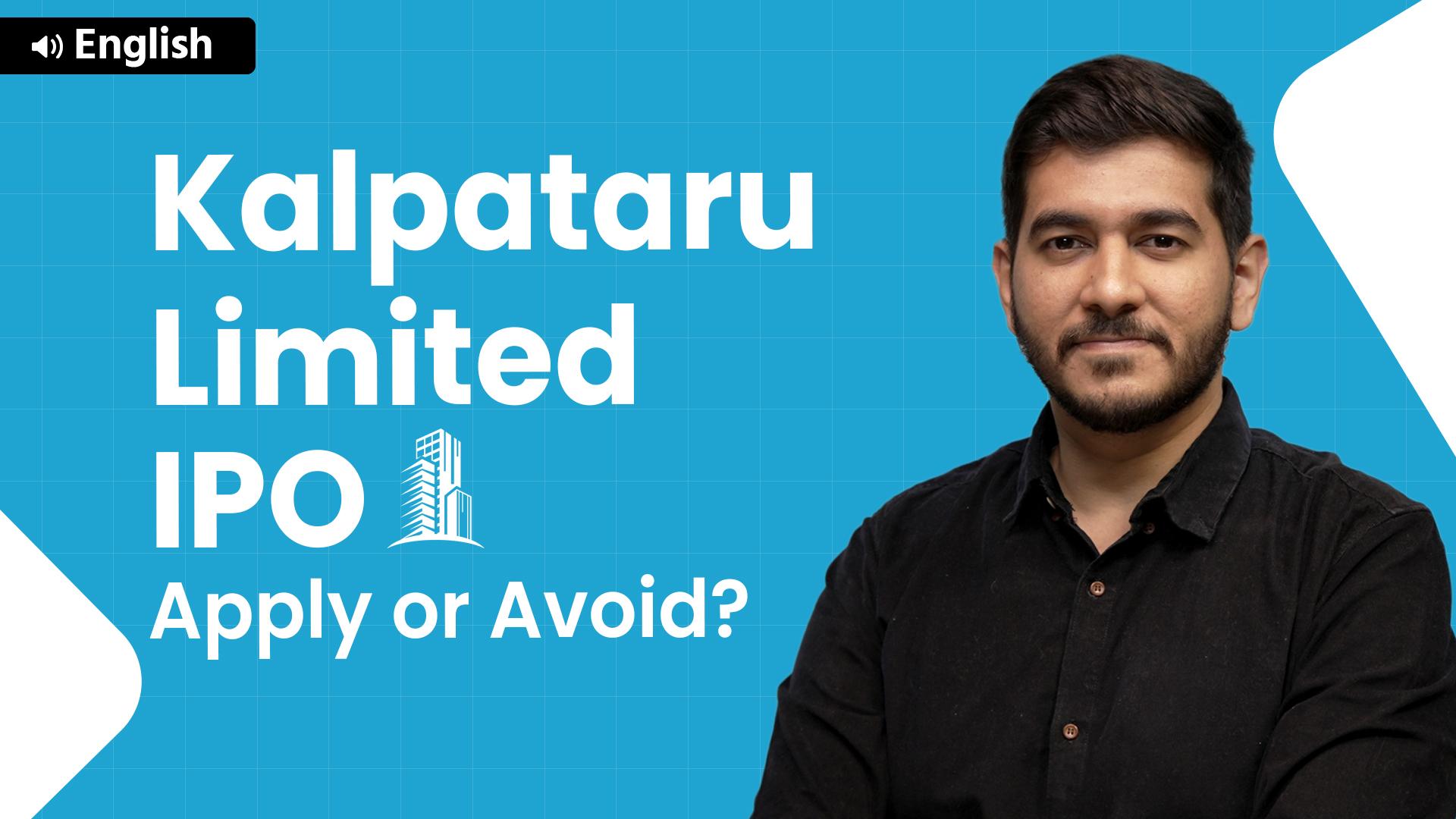 Picture of Kalpataru Ltd. IPO - A Detailed Analysis - English