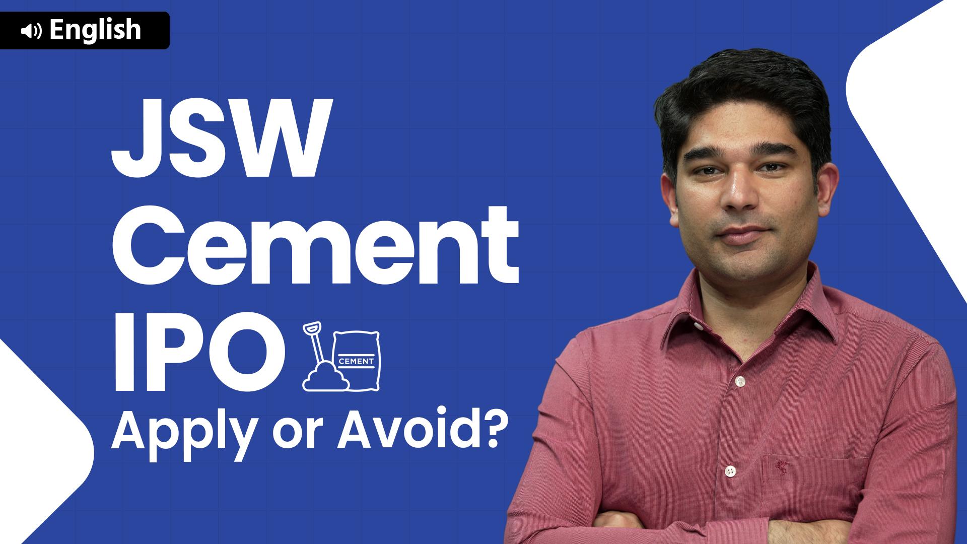 Picture of JSW Cement Ltd. IPO – A Detailed Analysis – English