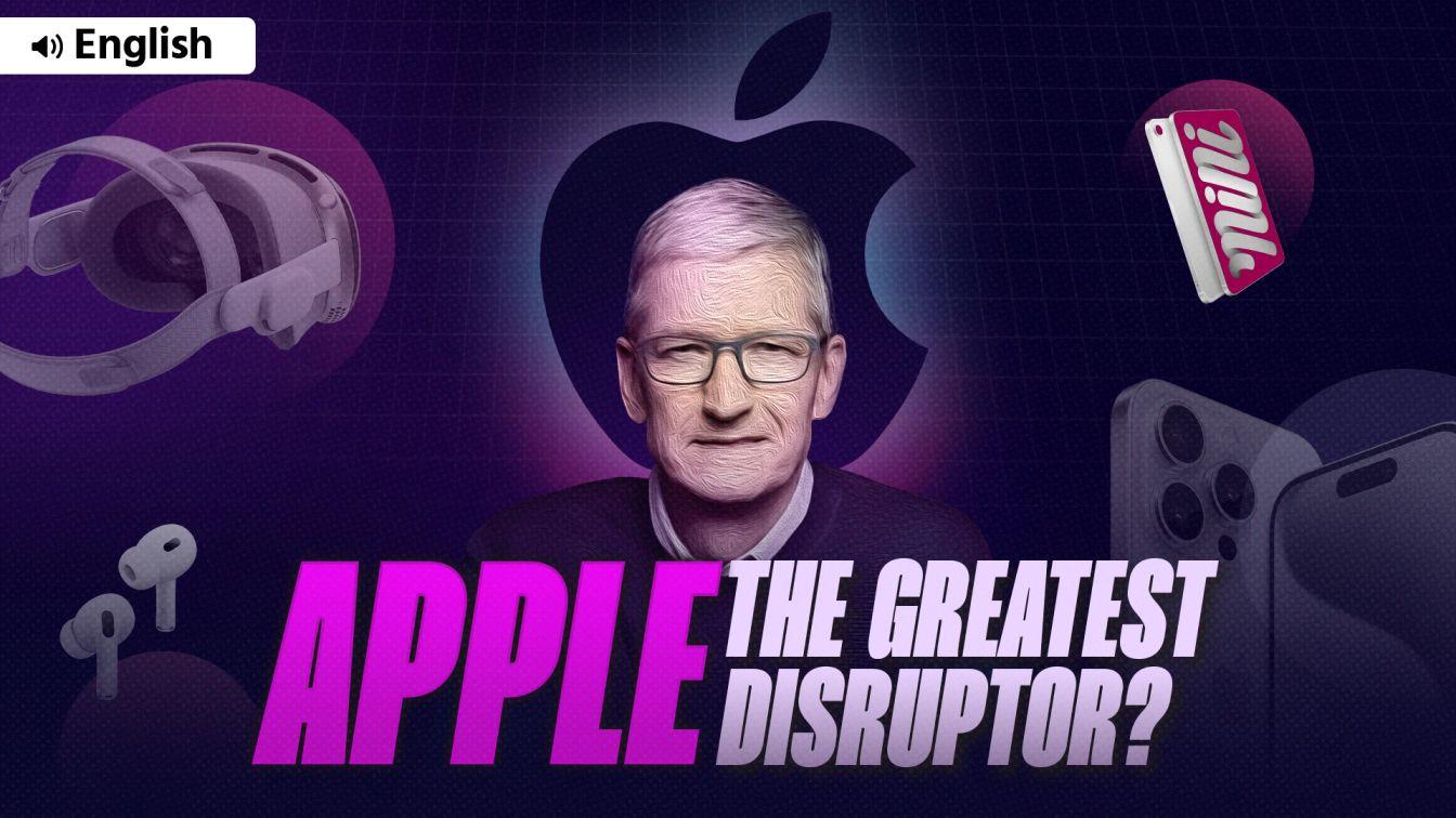 Picture of Apple: The Greatest Disruptor of All Time - English